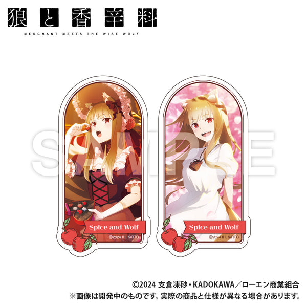 『狼と香辛料 MERCHANT MEETS THE WISE WOLF』ステッカー2枚セット