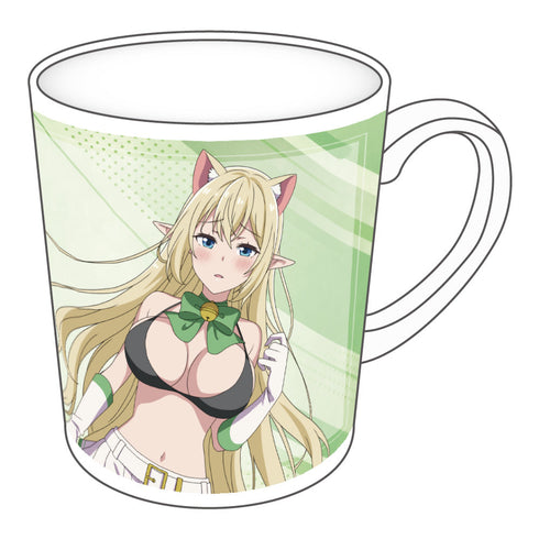 『Sランクモンスターの《ベヒーモス》だけど、猫と間違われてエルフ娘の騎士(ペット)として暮らしてます』描き下ろし マグカップ アリア