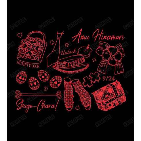 『しゅごキャラ!』日奈森あむ Ani-Sketch BIGジップトートバッグ【202601再販】