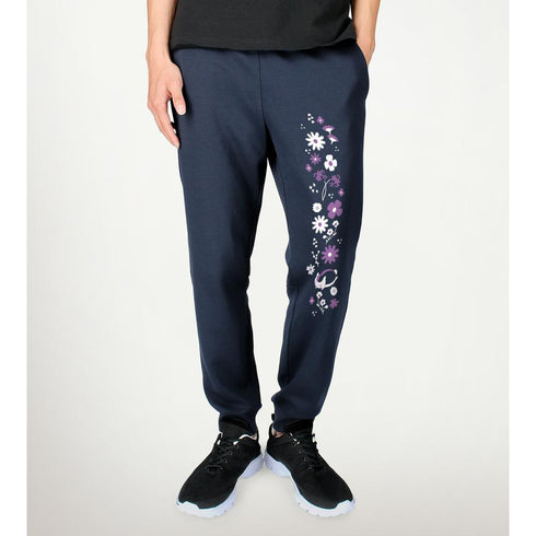 『夏目友人帳』ニャンコ先生 スウェットパンツ 菫ユニセックス【202602再販】