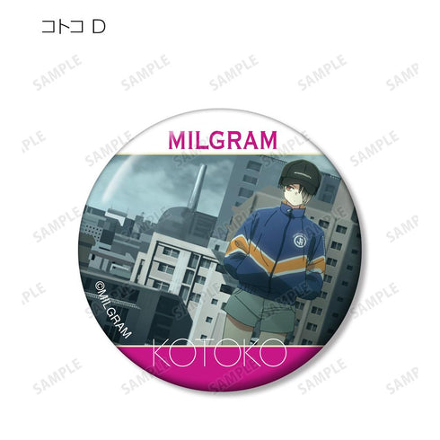 『MILGRAM -ミルグラム-』トレーディング MV 缶バッジ コトコ 『HARROW』(単位/BOX)【202601再販】