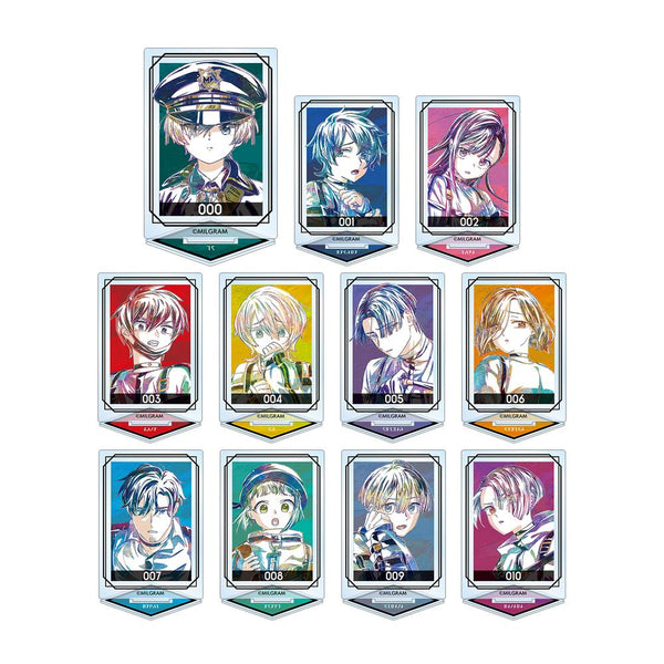 『MILGRAM -ミルグラム-』トレーディング Ani-Art アクリルスタンド(単位/BOX)【202601再販】