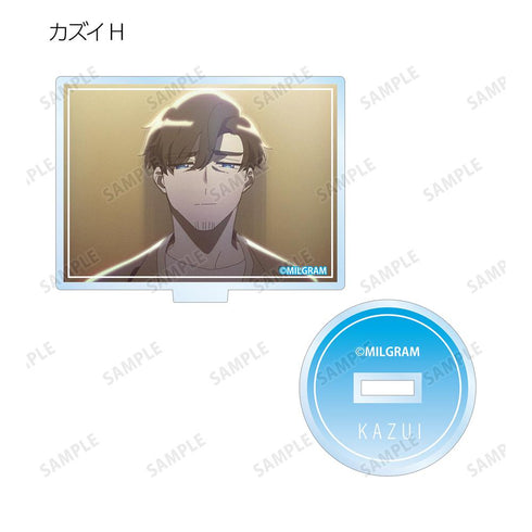 『MILGRAM -ミルグラム-』トレーディング MV アクリルスタンド カズイ 『half』(単位/BOX)【202601再販】