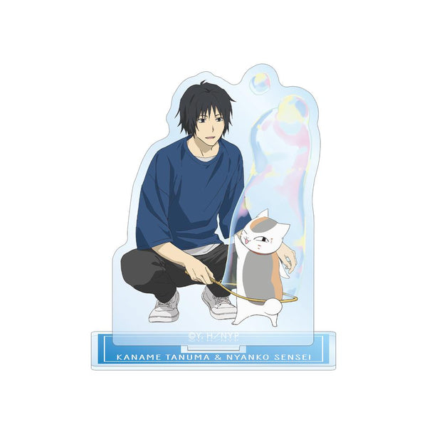 《夏目友人帳》全新繪製插圖 田沼要&喵喵老師 泡泡版 BIG壓克力立牌【202602再販】