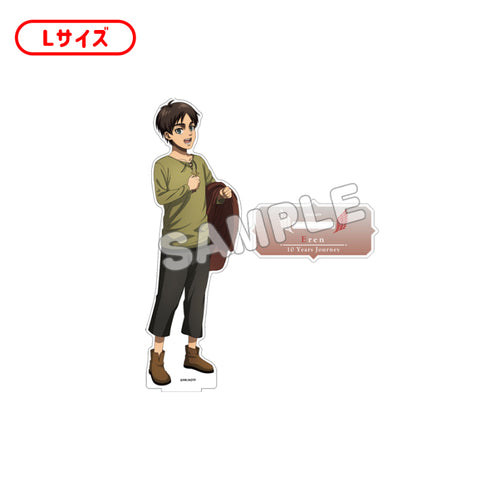 『進撃の巨人』10 Years Journey/描き下ろしアクリルフィギュアL エレン(過去)