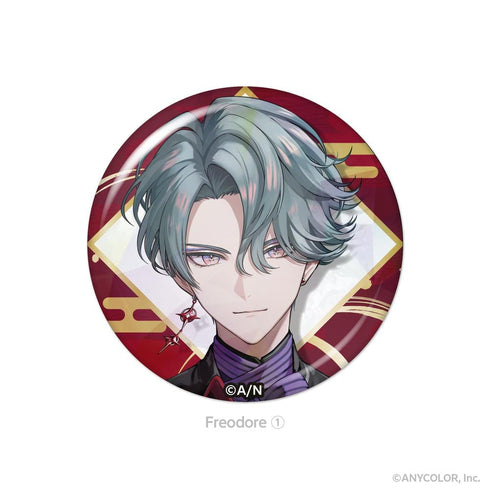 『NIJISANJI EN』BY THE BEAT ホログラム缶バッジ Freodore 1