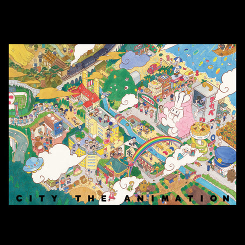 『CITY THE ANIMATION』Tシャツ キービジュアルver.
