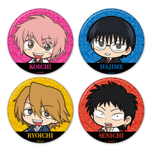 『えぶりでいホスト』ついてっく缶バッジ4個セット CLUB★ONE