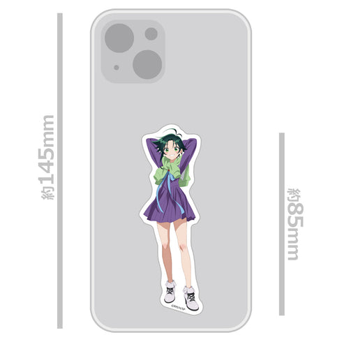 『紫雲寺家の子供たち』ダイカットステッカー 紫雲寺南