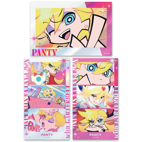 『New PANTY & STOCKING with GARTERBELT』サムネイルキラステッカーセット パンティ