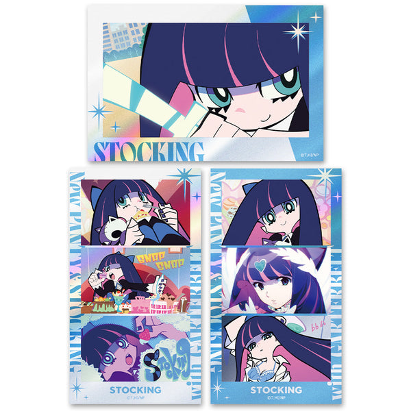 『New PANTY & STOCKING with GARTERBELT』サムネイルキラステッカーセット ストッキング