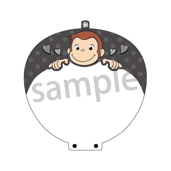 『おさるのジョージ』うちわカバーvol.2 ブラック