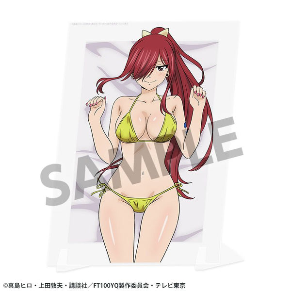 『FAIRY TAIL 100年クエスト』描き下ろしビジュアルアクリルプレート エルザ・スカーレット A