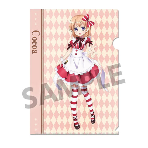 『ご注文はうさぎですか? BLOOM』描き下ろしクリアファイル ココア