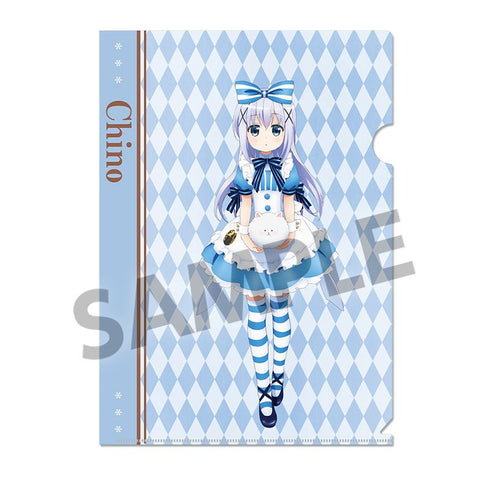 『ご注文はうさぎですか? BLOOM』描き下ろしクリアファイル チノ