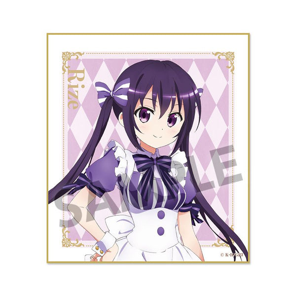 『ご注文はうさぎですか? BLOOM』描き下ろしミニ色紙 リゼ