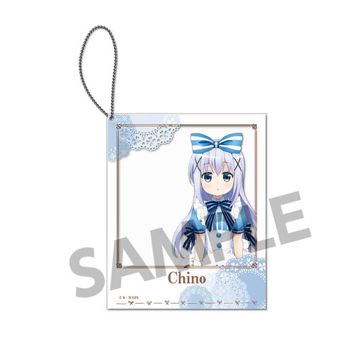 『ご注文はうさぎですか? BLOOM』描き下ろしポラロイド風アクリルキーホルダー チノ