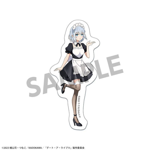 『デート・ア・ライブV』描き下ろしダイカットステッカー 鳶一折紙 メイド ver.