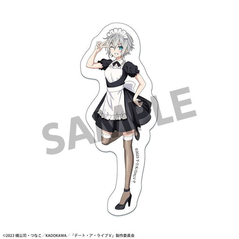『デート・ア・ライブV』描き下ろしダイカットステッカー 本条二亜 メイド ver.