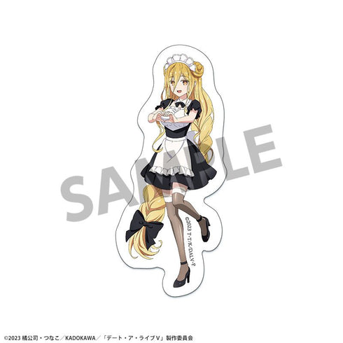 『デート・ア・ライブV』描き下ろしダイカットステッカー 星宮六喰 メイド ver.