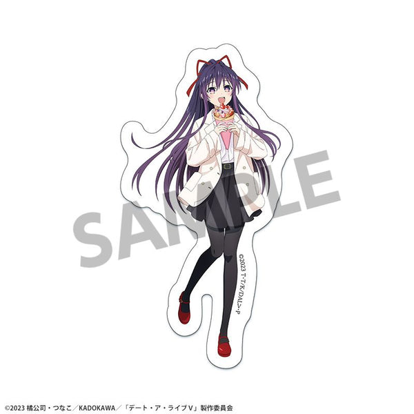 『デート・ア・ライブV』描き下ろしダイカットステッカー 夜刀神十香 遊園地デート ver.