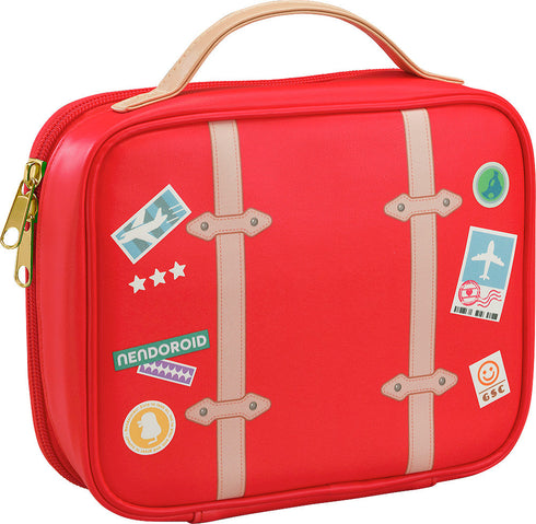 『推し活グッズ』ねんどろいど おでかけポーチ トラベル鞄 RED