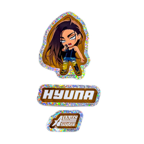 『ALIEN STAGE』ねんどろいどぷらす ホログラムステッカーセット ヒョナ