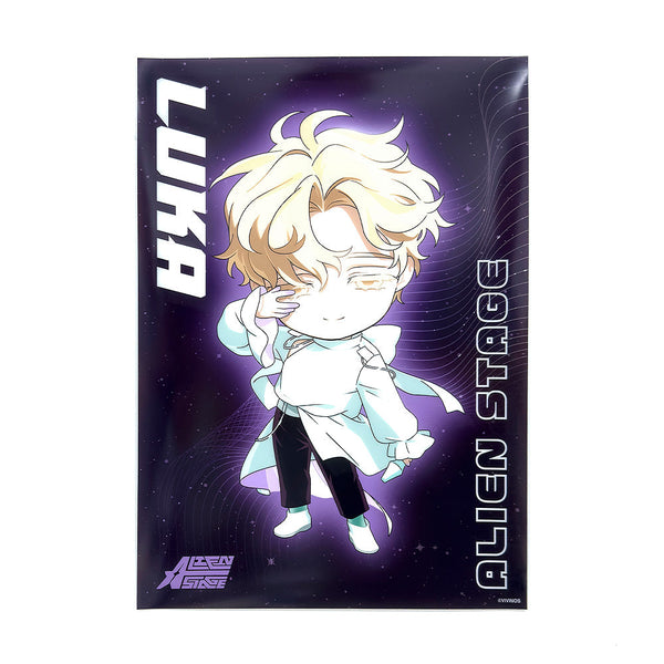『ALIEN STAGE』ねんどろいどぷらす クリアポスター ルカ