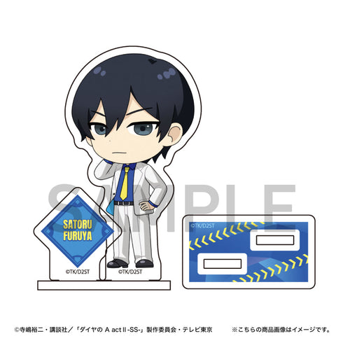 『ダイヤのA actII -Second Season-』ミニキャラアクリルジオラマ(降谷暁)