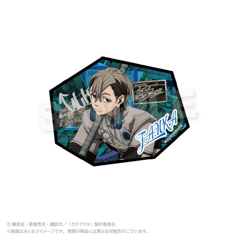 『ガチアクタ』ダイカットクリアプレート アングラシティVer. ザンカ