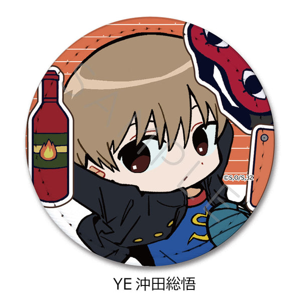 『3年Z組銀八先生』レザーバッジ ちぽっけシリーズ第2弾 YE 沖田総悟