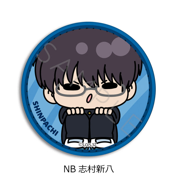 『3年Z組銀八先生』レザーバッジ mochochoシリーズ第2弾 NB 志村新八