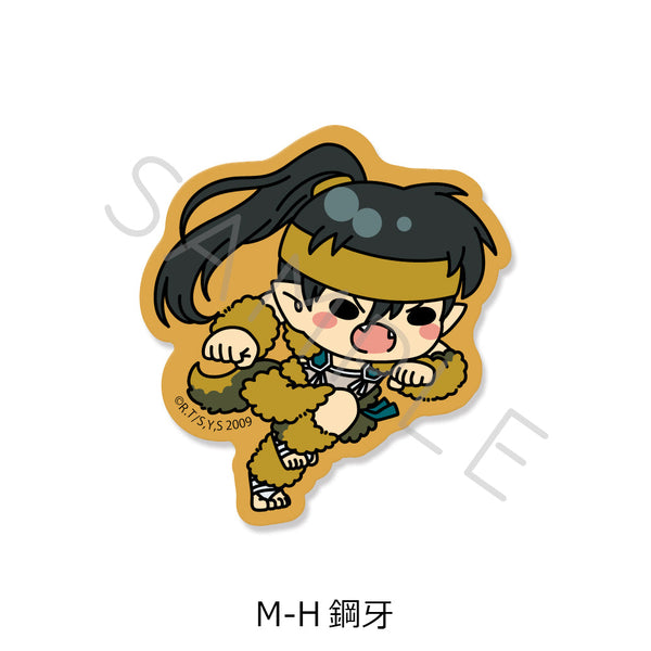 『犬夜叉』クリアカードステッカー M-H 鋼牙