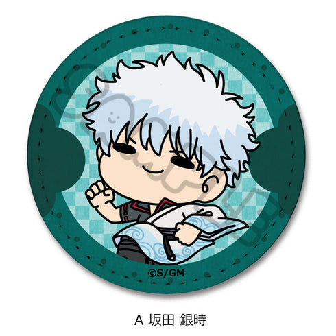 『新劇場版 銀魂 -吉原大炎上-』レザーバッジ mochochoシリーズ A 坂田銀時