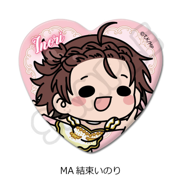 『メダリスト』ハート型缶バッジ MA 結束いのり