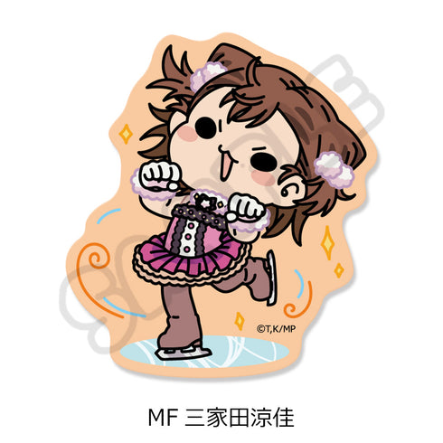 『メダリスト』クリアカードステッカー MF 三家田涼佳