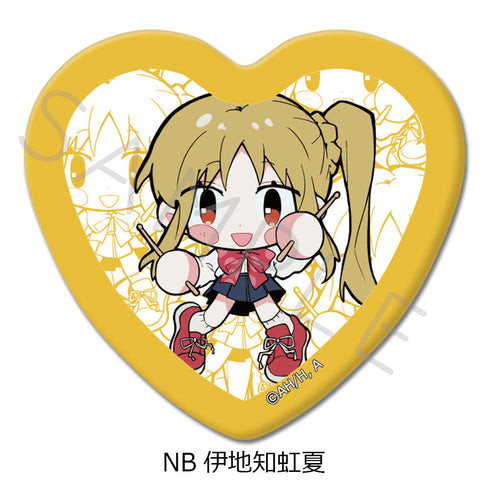 『獨角・搖滾!』第4彈 心形罐徽章 NB 伊地知虹夏