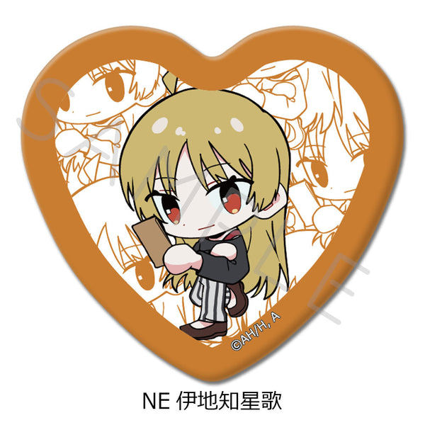 『獨奏搖滾!』第4彈 心形罐裝徽章 NE 伊地知星歌