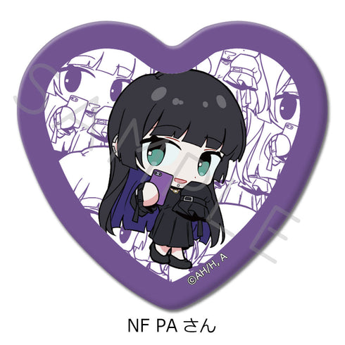『獨角・搖滾!』第4彈 心形罐徽章 NF PA先生