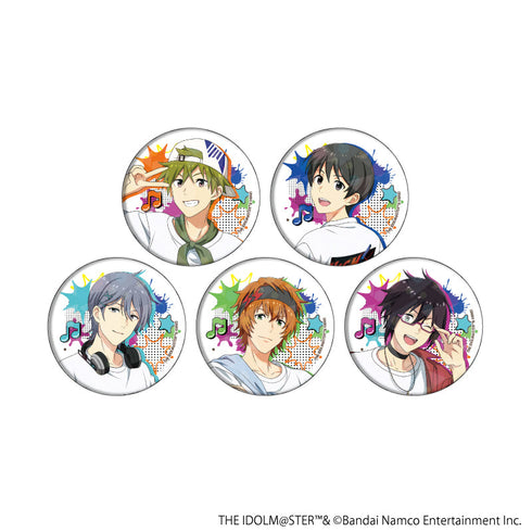 『アイドルマスター SideM』ホログラム缶バッジ(57mm)03/コンプリートセット(全5種)(描き下ろしイラスト)