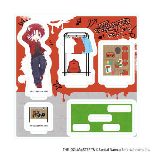 『アイドルマスター SideM』アクリルスタンドプレート10/眉見 鋭心(グラフアートイラスト)