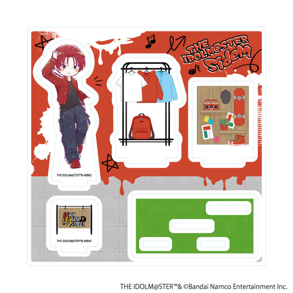 『アイドルマスター SideM』アクリルスタンドプレート10/眉見 鋭心(グラフアートイラスト)