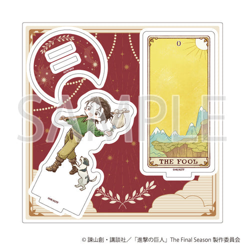 『進撃の巨人The Final Season』アクリルスタンドプレート01/エレン・イェーガー タロットver.(グラフアートイラスト)