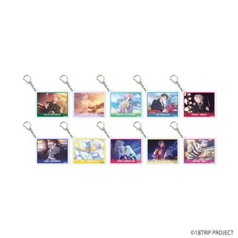 『18TRIP』壓克力鑰匙圈『18TRIP』02/全套組(全10款)(官方插畫)
