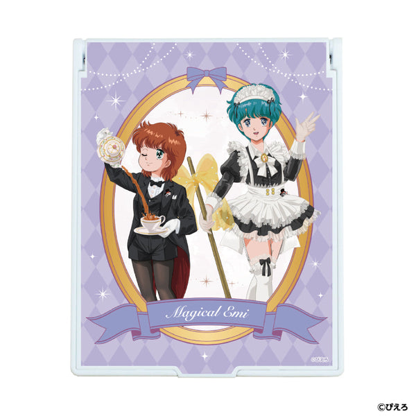 『魔法のスターマジカルエミ』デカキャラミラー01/集合デザイン 執事&メイドver.(描き下ろしイラスト)