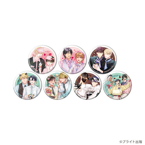 『Tulle Ice Cream Factory -7th Anniversary-』ホログラム缶バッジ(57mm)01/コンプリートセット(全7種)(描き下ろしイラスト)