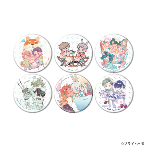 『Tulle Ice Cream Factory -7th Anniversary-』ホログラム缶バッジ(57mm)04/コンプリートセット(全6種)(描き下ろしイラスト)