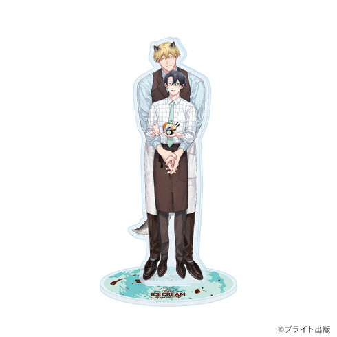 『Tulle Ice Cream Factory -7th Anniversary-』アクリルスタンド04/ぽけろう先生(描き下ろしイラスト)