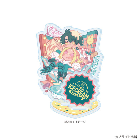 『Tulle Ice Cream Factory -7th Anniversary-』アクリルスタンドプレート08/Jbn先生(描き下ろしイラスト)
