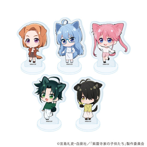『紫雲寺家の子供たち』アクリルぷちスタンド01/犬ver. コンプリートセット(全5種)(ミニキャライラスト)